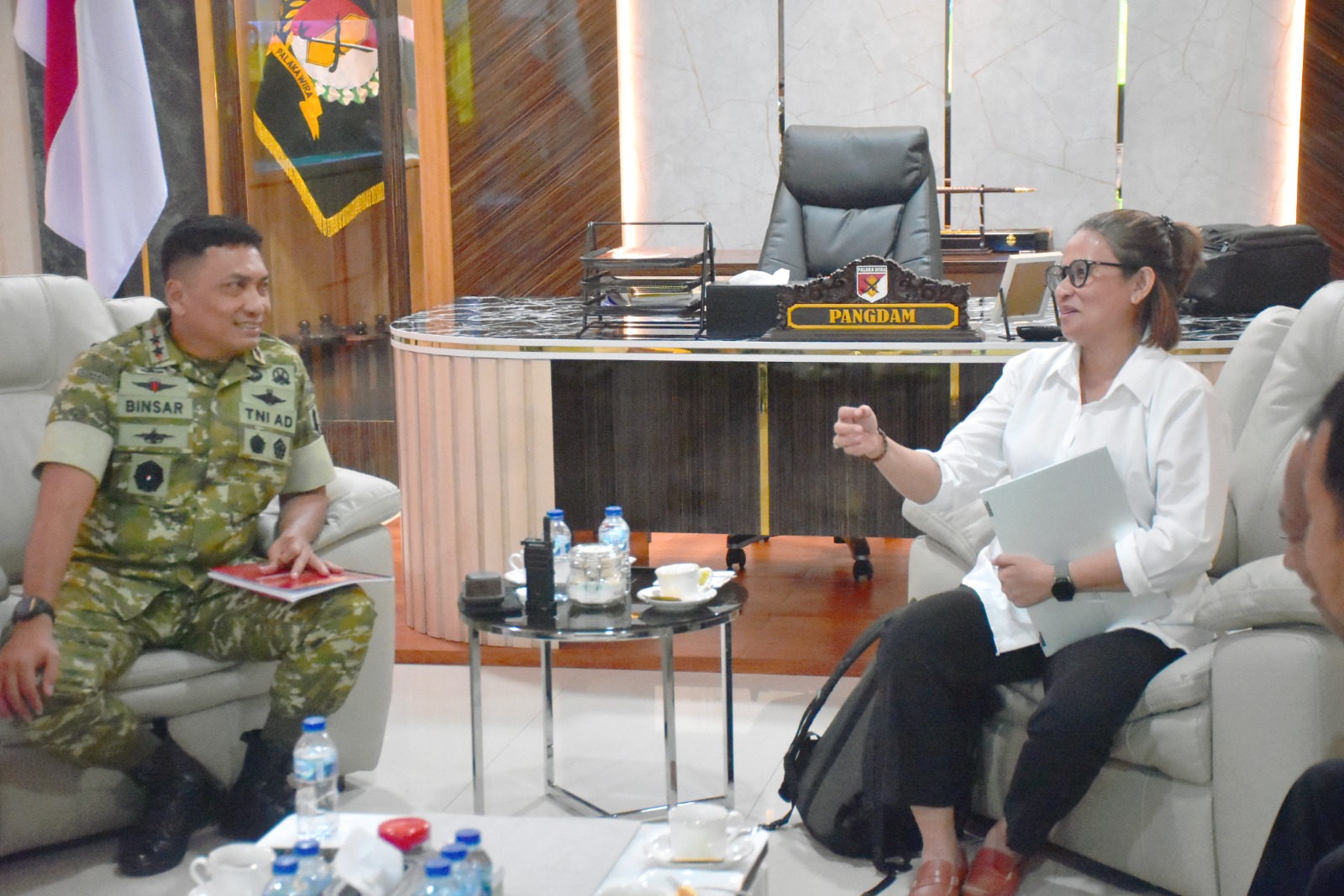 Pangdam XXIII/Palaka Wira Siap Buka Kerjasama dengan Satgas PKA Tangani Konflik Agraria di Sulteng