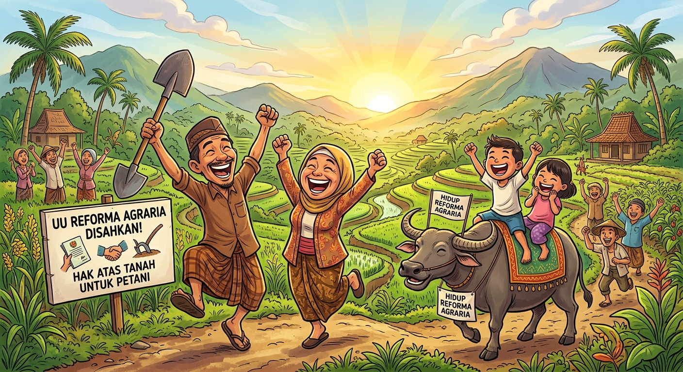 Satgas PKA Sulteng Apresiasi Pengesahan UU Pengaturan Reforma Agraria
