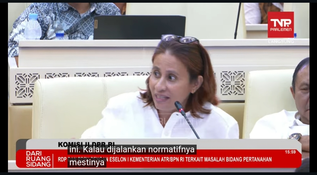 Di Depan DPR RI, Eva Bande Desak Evaluasi Bank Tanah yang Mengancam Ruang Hidup Warga Lore Bersaudara